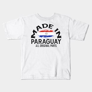 Born in Paraguay Kids T-Shirt